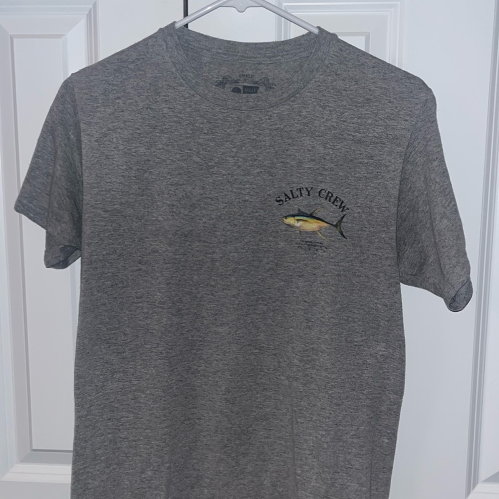 Grey Salty Crew shirt